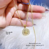 Dây chuyền mặt versace vàng 10k DCNU306