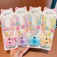 Dây chuyền máy chiếu mini cho trẻ em Sanrio, máy ảnh, đồ chơi chụp ảnh cho học sinh tiểu học, phụ kiện cho bé gái, mặt dây chuyền hoạt hình