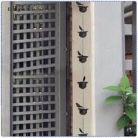 Dây chuyền mưa chim cho máng xối thay thế Downspouts Dây chuyền bắt nước mưa trang trí 240cm cho Gazebos Garden Home Ngoài trời