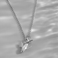 Dây chuyền nam bạc 925 vòng cổ hình cá heo unisex Dolphin | GEMY SILVER VCN11