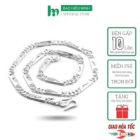 Dây Chuyền Nam Bạc Hiểu Minh DBN017 Bạc Ta like 7 chỉ