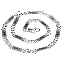 Dây Chuyền Nam Bạc Hiểu Minh DBN066 7,5 chỉ