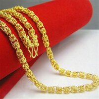 Dây chuyền nam đầu rồng mạ 24K