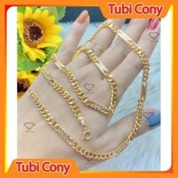 Dây chuyền nam mạ vàng 18K chữ N 121021 - Mang đi chơi, đi tiệc rất đẹp - Bao hoàn tiền đổi trả trong 07 ngày