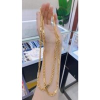 Dây chuyền nam mạ vàng 18K chữ N - Bao hoàn tiền, bao đổi trả trong vòng 07 ngày