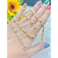 Dây chuyền nam mạ vàng 18K Mẫu Chạm Khắc 06.121021 - Mang đi chơi, đi tiệc cực đẹp - Bao hoàn tiền, đổi trả 07 ngày