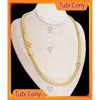 Dây Chuyền Nam Mạ Vang Khóa Đầu Rồng D3012-176-KTUA - Tubi Cony - Bao Đổi Trả Trong 07 Ngày