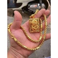 Dây chuyền nam mặt chạm rồng