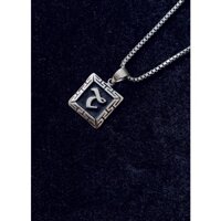 Dây chuyền nam nữ mặt chữ T cá tính