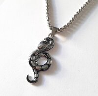 DÂY CHUYỀN NAM RẮN THẦN cực đẹp may mắn