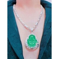 dây chuyền nam trụ rồng mạ bạc ta