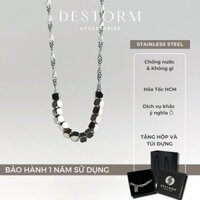 Dây chuyền Nam/Nữ Destorm, Vòng cổ Thép không gỉ, có tặng hộp và túi đựng - N1