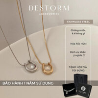 Dây chuyền Nam/Nữ Detorm, Vòng cổ Thép không gỉ, có tặng hộp và túi đựng - N2