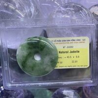 Dây Chuyền Ngọc Bội Đồng Điếu Đá Cẩm Thạch Jadeite Ngọc Phỉ Thúy Phong Thủy Tự Nhiên Kiểm Định - 53262