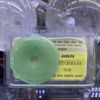 Dây Chuyền Ngọc Bội Đồng Điếu Đá Cẩm Thạch Jadeite Ngọc Phỉ Thúy Phong Thủy Tự Nhiên Kiểm Định - 54629