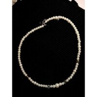 Dây Chuyền Ngọc Trai Mẫu Trơn Phong Cách hip hop Âu Mỹ Cá tính unisex day chuyen vòng cổ ngọc trai