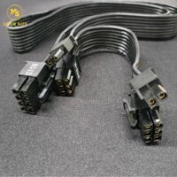 Dây chuyển nguồn 8 pin VGA ra 2 x 6 pin VGA