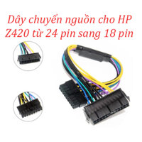 Dây chuyển nguồn cho HP Z420 từ 24 pin sang 18 pin mới