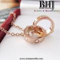 Dây Chuyền Nhẫn Lồng Cartier