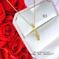 Dây chuyền nốt nhạc vàng 10k DCNU344