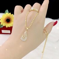 Dây Chuyền Nữ 111.13.02.238 - Gồm 01 Dây + 01 Mặt - Đi Chơi Đi Tiệc Rất Sang - Bao Đổi Trả Trong Vòng 07 Ngày