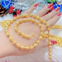 Dây Chuyền Nữ Bi Lớn Mạ Vàng 24 K Đeo Y Đại Gia Loại Cao Cấp Lokalo 24.11.23 A99