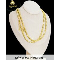 Dây chuyền nữ Bi mạ vàng 18k