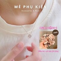 Dây chuyền nữ dây chuyền cỏ 4 lá may mắn vòng cổ cỏ 4 lá mạ vàng 18K MPK phụ kiện trang sức 8D1