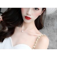 Dây Chuyền Nữ Đẹp, Vòng Cổ Nữ Dễ Thương Rẻ ơi Rẻ - Màu đỏ
