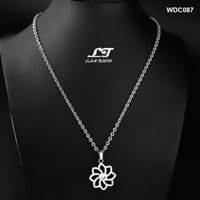 Dây chuyền nữ đính xoàn cao cấp ver17 Không đen không gỉ sét WDC087