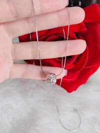 Dây Chuyền Nữ Hạt Charm Cao Cấp Givishop - D1705146 - Sáng Như Vàng Thật ( Cam Kết Không Đen Không Ngứa Chất Liệu Bạc Pha Hợp Kim Cao Cấp ) - { day chuyen vang dep day chuyen vang nu gia day chuyen vang day chuyen vang 18k nu dep}