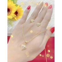 Dây chuyền nữ mạ vàng 18k Mẫu Đồng Tiền 063LL241021 - Bao đổi trả trong vòng 07 ngày