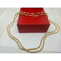DÂY CHUYỀN NỮ MẠ VÀNG 18K THỜI TRANG