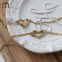 Dây chuyền nữ mạ vàng 18k vòng cổ cá tính phong cách Hàn Quốc phụ kiện trang sức Muse Accessories