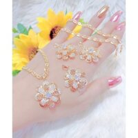 Dây Chuyền Nữ Mạ Vàng 18K Mẫu1302309 - Mang Đi Chơi, Đi Tiệc Đều Đẹp - Bao hoàn tiền - Bao đổi trả trong 07 ngày nếu hàn