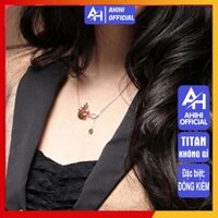 Dây chuyền nữ titan không đen giá thành tương đối mềm HCM - PT_DC_118