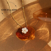 Dây chuyền Nữ Titan Titanium Sakura Necklace - N23 | Coco Lady Accessories |