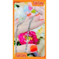 Dây chuyền nữ xi bạch kim 45R Tubi Cony Cao Cấp- Mang đi chơi, đi tiệc rất sang