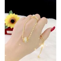 Dây chuyền nữ xi dát vàng 18k EKP635