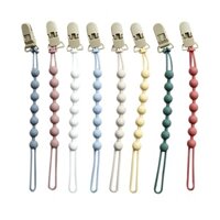 Dây chuyền núm vú giả silicon chống mất răng dính dây treo