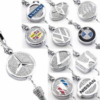 Dây Chuyền Nước Hoa Treo Xe Đính Đá Logo: Hyundai, Toyota, Nissan, Honda, Mazda, Ford...