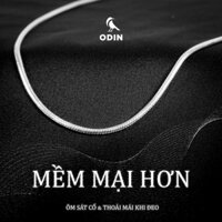 Dây chuyền ODIN lụa Bạc dạng sợi mì V8 – Bạc S925 (Bản cải tiến)