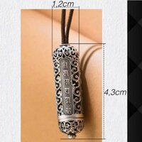 DÂY CHUYỀN PHẬT A DI ĐÀ MẠ BẠC - PHẬT TRONG TÂM