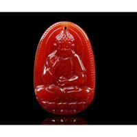 Dây chuyền phật Đại Nhật Như Lai size nhỏ - Phật bản mệnh người tuổi Thân, Mùi - mặt phật - tượng phật