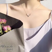 Dây chuyền sừng nai bạc 925 tự đổi màu