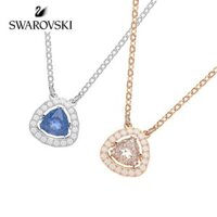 Dây chuyền Swarovski Millenia Dây chuyền quà tặng cho phụ nữ Dây chuyền thiên nga Dây chuyền bạc Dây chuyền không phai màu Trang sức pha lê Dây chuyền moissanite Dây chuyền trang trí Giáng sinh Dây chuyền chuỗi -*** GO