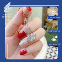 Dây Chuyền Swarovski, Vòng Cổ Thiên Nga Đá Trai, Dây Bạc Cao Cấp Fullbox_thien_nga_viet_nam