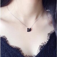 Dây chuyền thiên nga đen chuẩn bạc Ý s925 cao cấp sang trọng - Kho sỉ bạc Nhất Linh