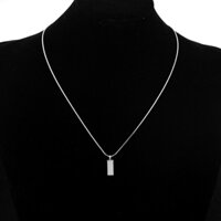dây chuyền thỏi bạc sành điệu