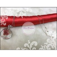 DÂY CHUYỀN THỦY TINH HOA KHÔ - LOẠI DÀY CÓ GIÁC